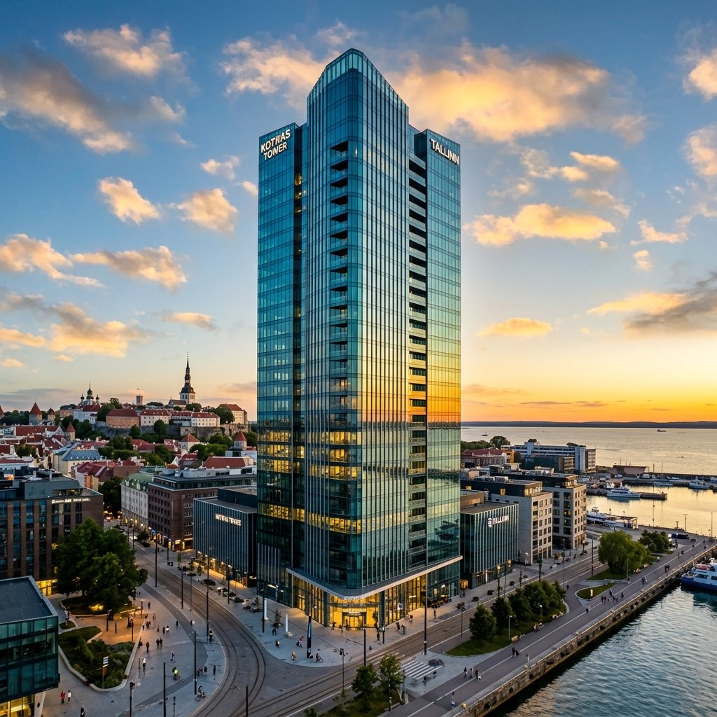 Harju Properties Tower Tallinn Estonia